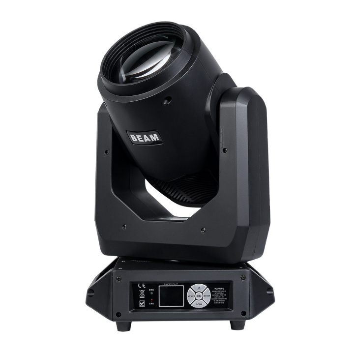 Kit*2 Cabeza Móvil 250W Beam + Case (TV-NE250)