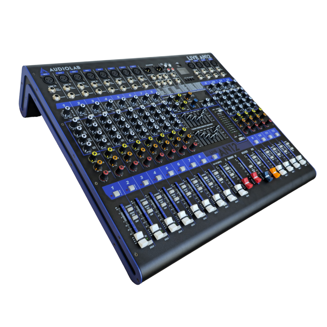 Mixer Analogo 12 Canales FX  LIVE AN12