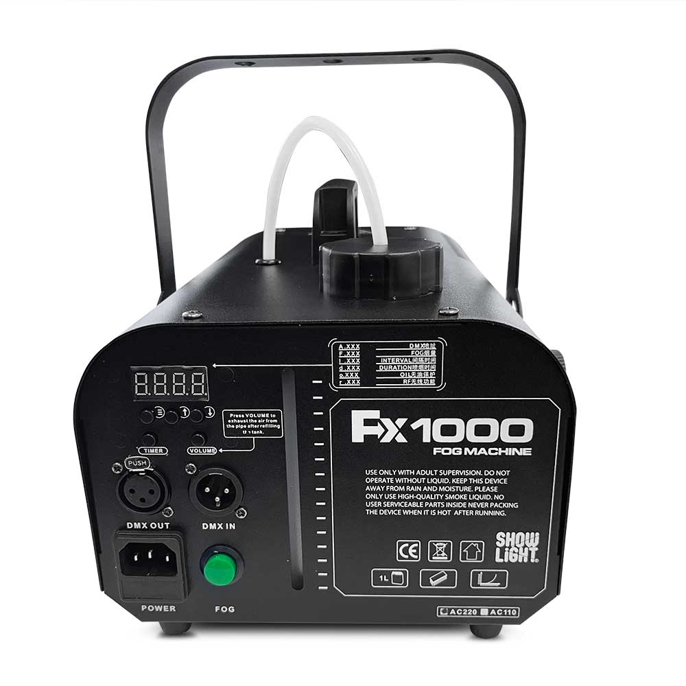 Maquina de Humo FX1000 – Velocity Lighting Chile