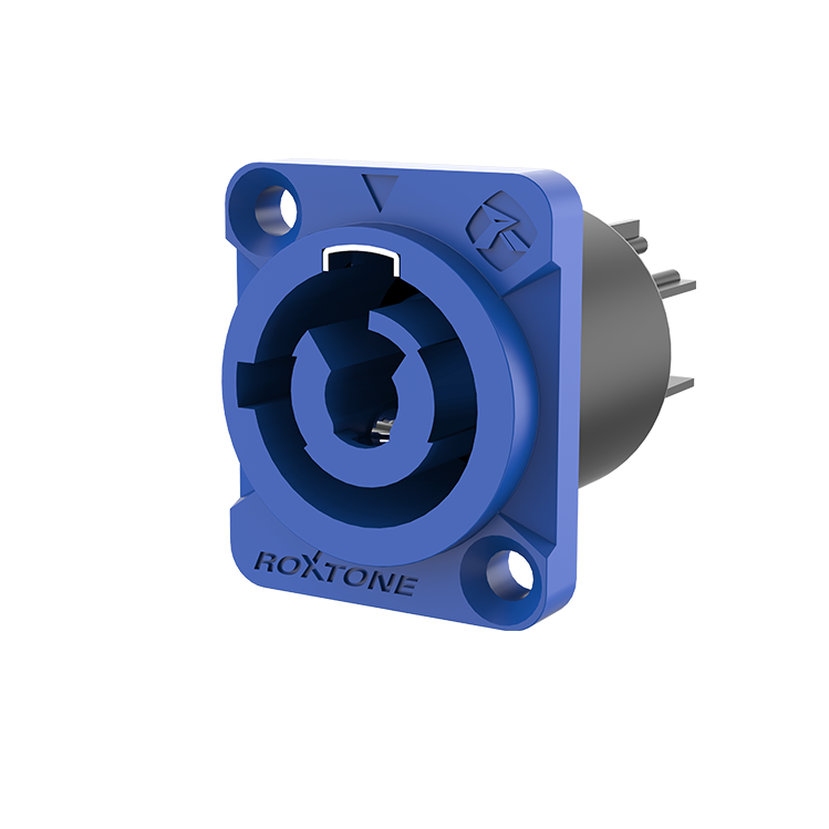 Conector Powercom chasis input 3 polos 20A RAC3MPI