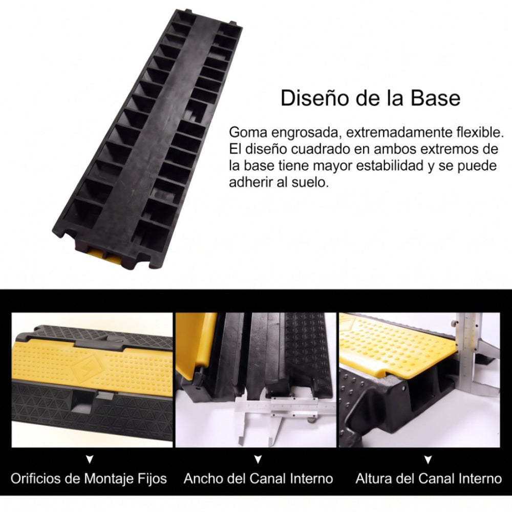PASACABLE 2 VIAS Protector de Cable Prodb