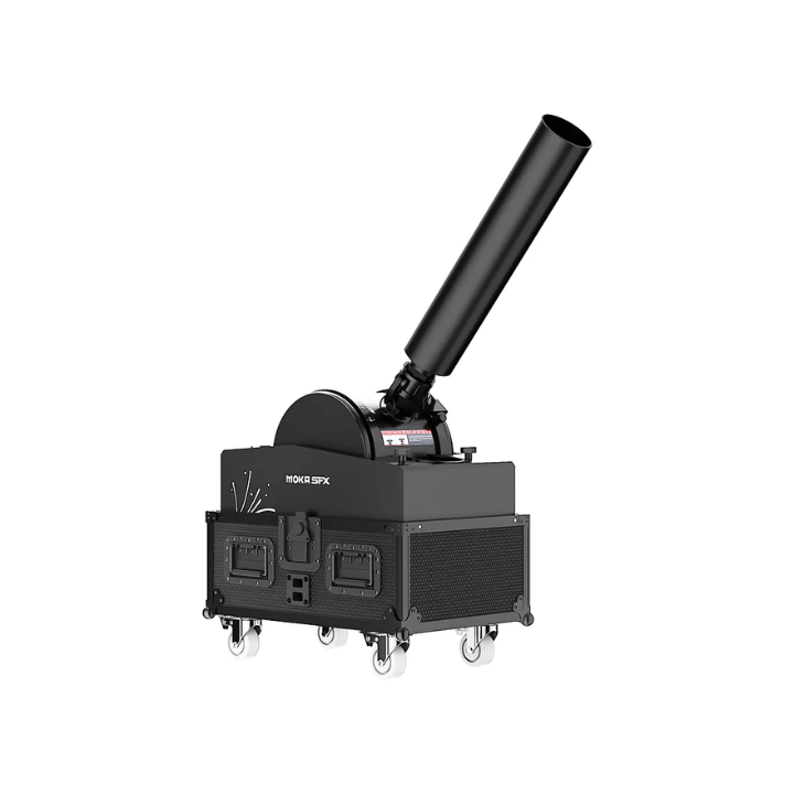 MOKA MAQUINA BLASTER LANZA CONFETTI DMX MK-CN18