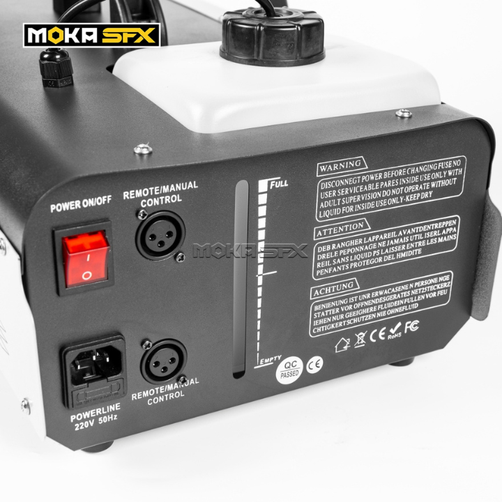 MOKA MAQUINA DE HUMO 1500W DMX MK-F16
