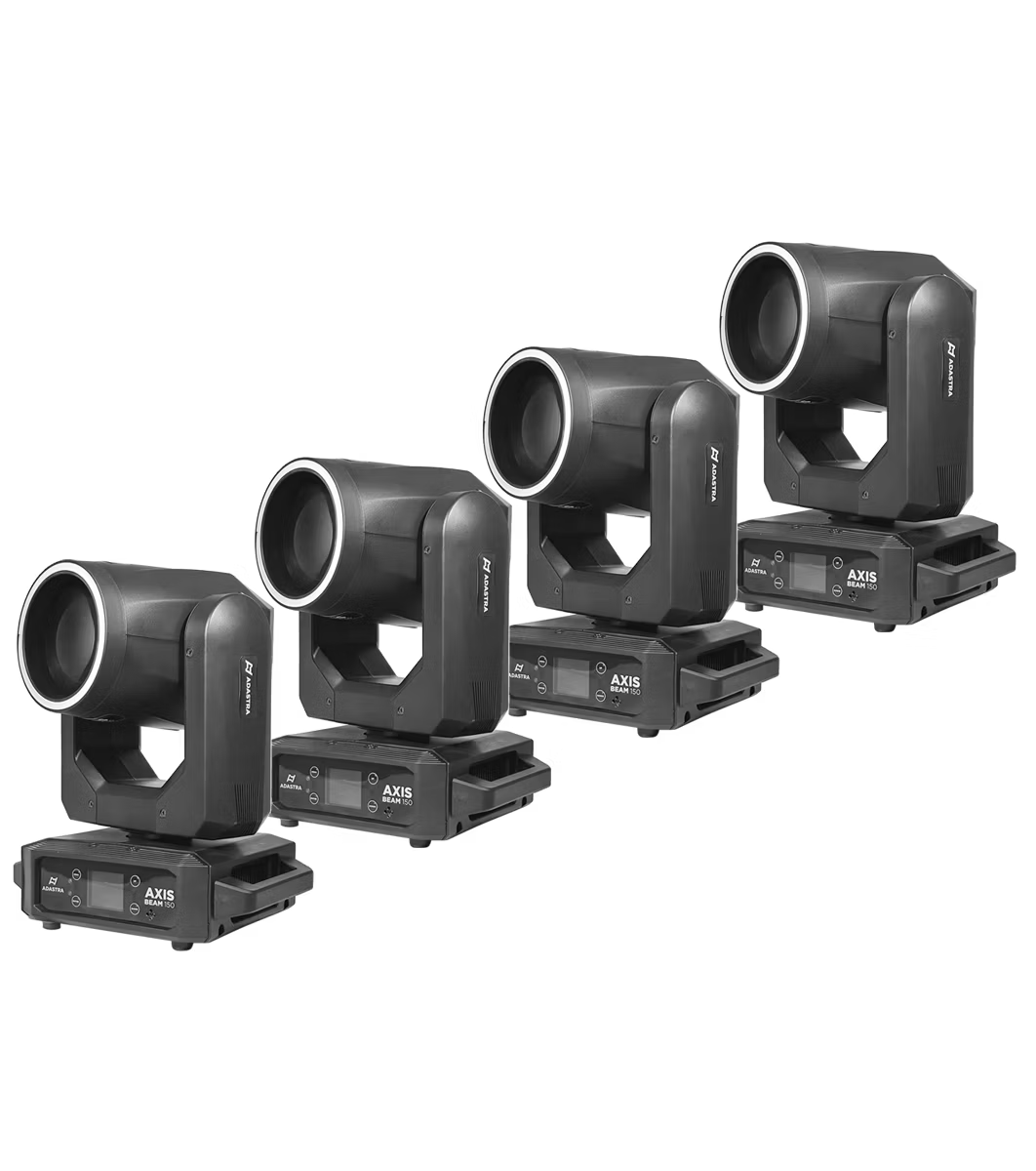 Kit * 4 AXIS BEAM 150W ADASTRA