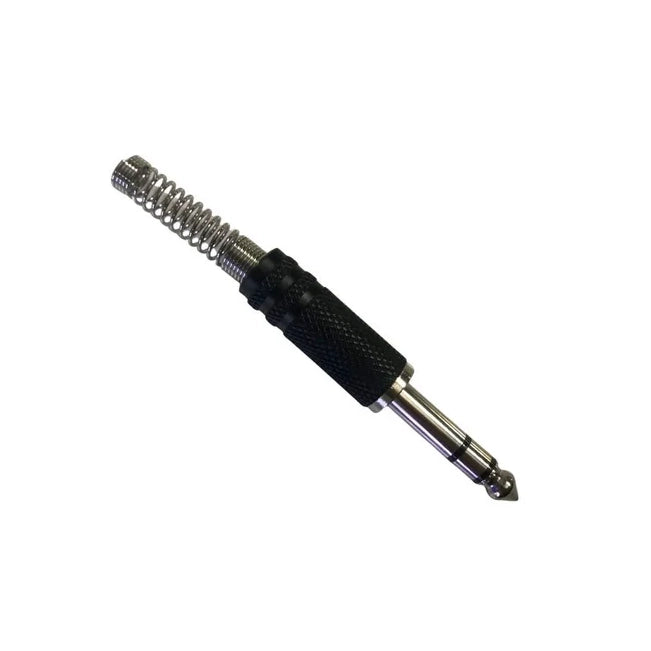 Plug  Stereo  Negro Cola Espiral CLC-P35S