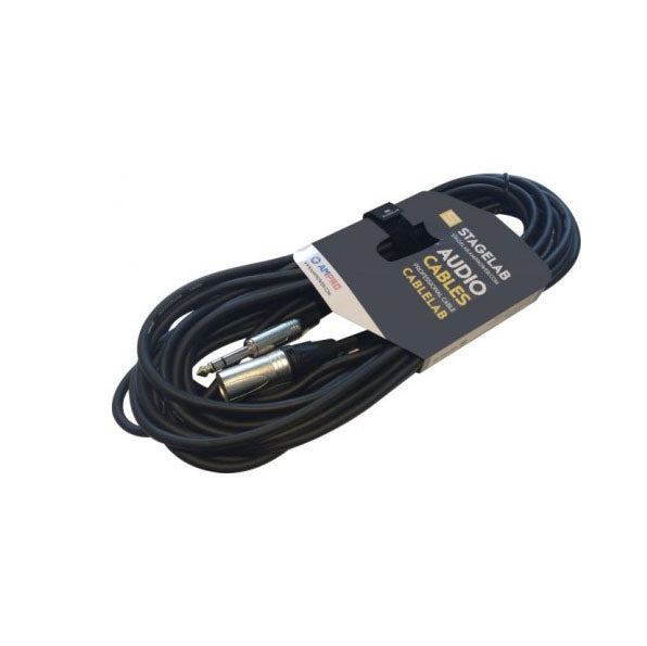 Cable Balanceado Plug St A Xlr Macho 1,5 mts CLM-XMST1,5