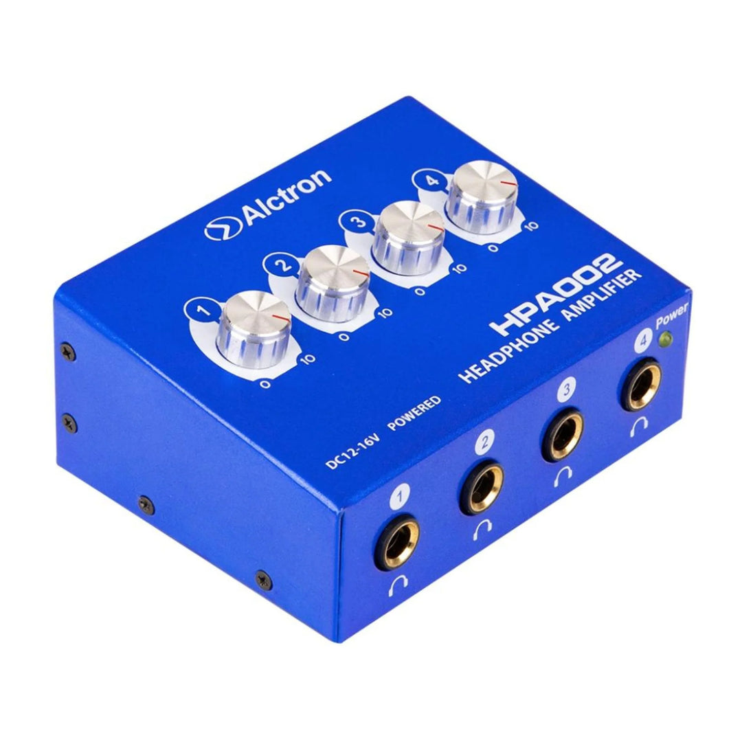 Amplificador Audífonos 4 Canales HPA002