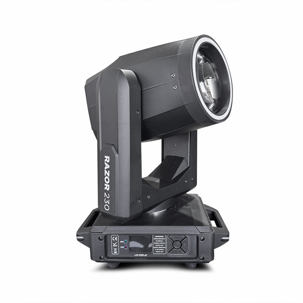 Kit *2 Cabeza Móvil 230W con aro LED RAZOR 230