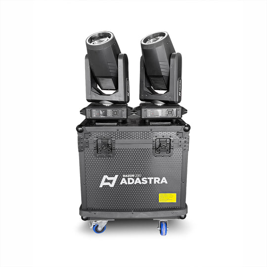 Kit *2 Cabeza Móvil 230W con aro LED RAZOR 230