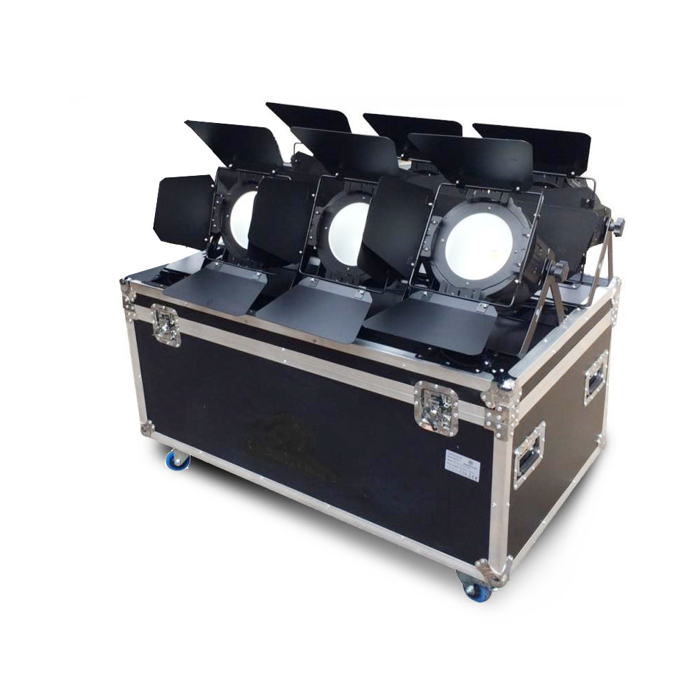 Kit*6 Cob LED 100W + Case