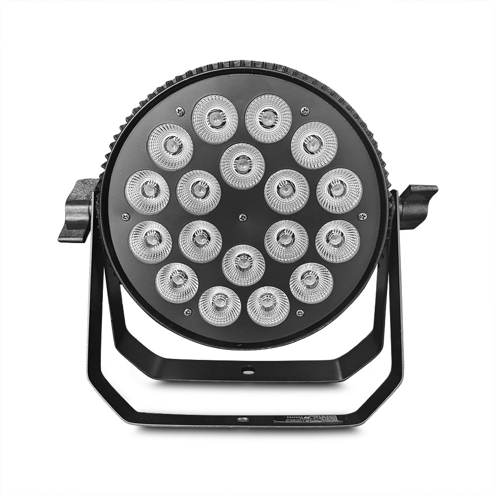 Kit * 8 Par LED 18X12W RGBW LUMINA 18 con Case