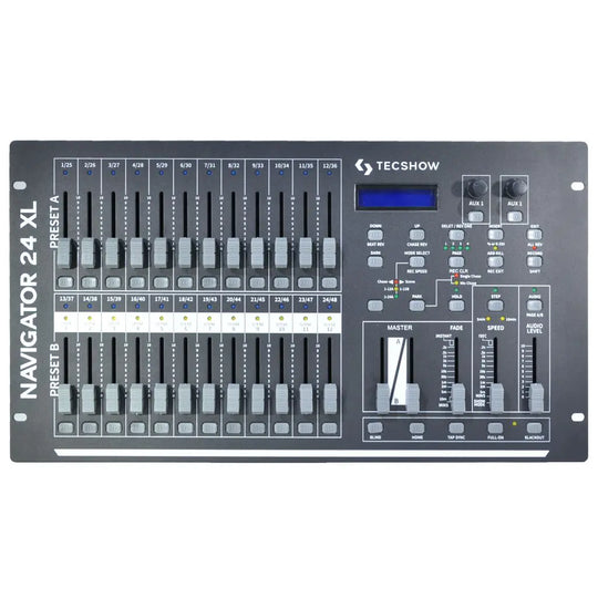 Controlador DMX NAVIGATOR 24 XL