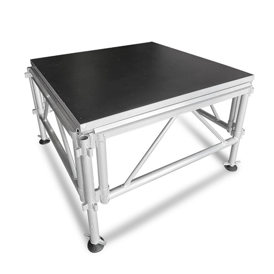 Escenario 1.22*1.22 mts. altura ajustable