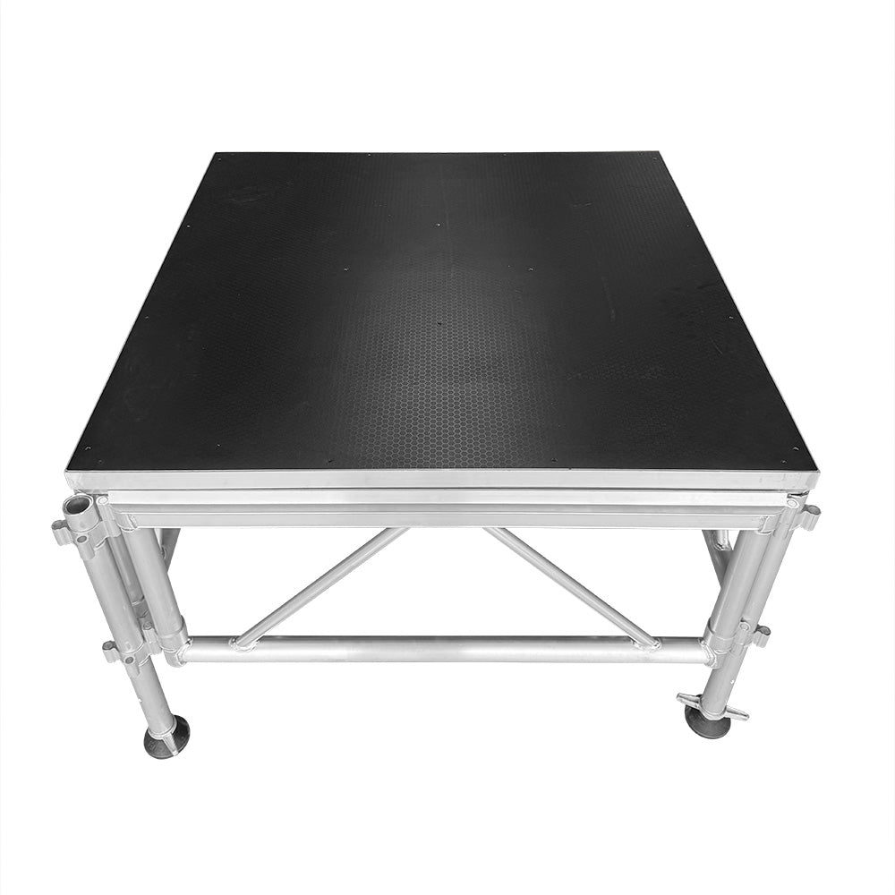 Escenario 1.22*1.22 mts. altura ajustable