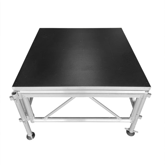 Escenario 1.22*1.22 mts. altura ajustable