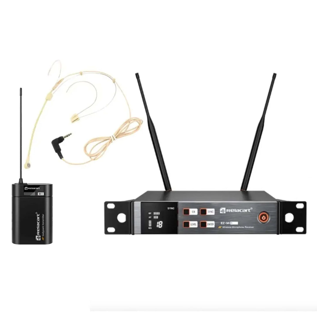 Sistema de Micrófono Inalámbrico de cintillo HM-P06 EZMI1 CINTILLO