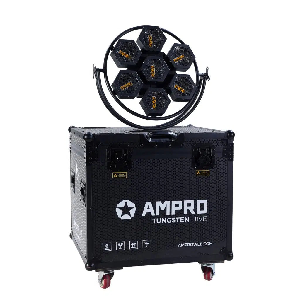Kit x 4 Tungsten Hive 7 × 50W LEDs COB blanco cálido