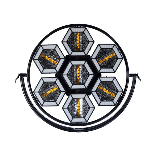 Kit x 4 Tungsten Hive XL- 7 × leds smd 5730 blanco cálido (0.5 w)
