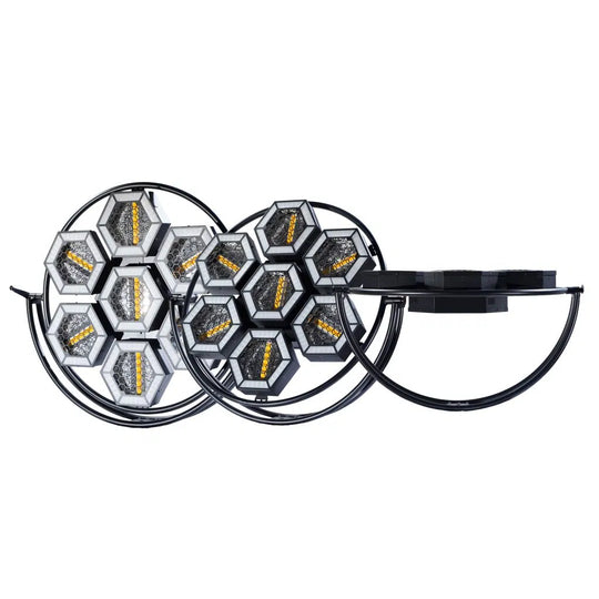 Kit x 4 Tungsten Hive XL- 7 × leds smd 5730 blanco cálido (0.5 w)